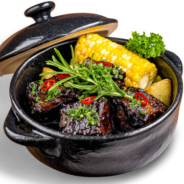 Delicious Sancochado: A Robust Hotpot Featuring Beef Brisket, Root Vegetables, and Sweet Corn