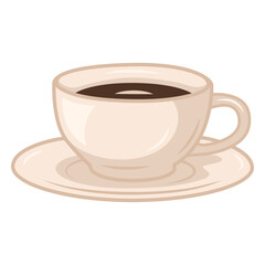 Coffee drink illustration cup