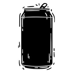 Soda can element cut out