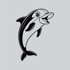 Dolphin Jump Perspective Sketch