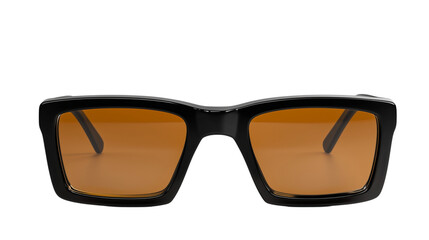 Attractive Nendo style glasses made of glass, Nendo style designed glass sunglasses, Nendo-inspired fashion glass glasses, stylish glass sunglasses, on a transparent backgrounds
