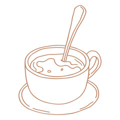 Whipped coffee stroke