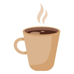 Hot coffee icon