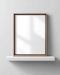 WOODEN FRAME MOCKUIP