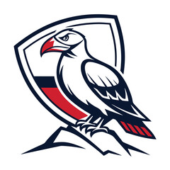 Bird logo design, bird icon vector logo on white background. Adobe Illustrator Artwork