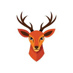 deer head vector illustration