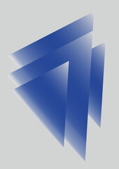 Blue design art.