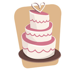 Cake dessert wedding