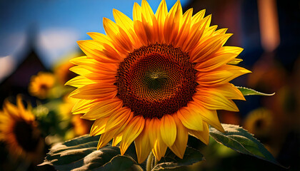 sunflower in the garden