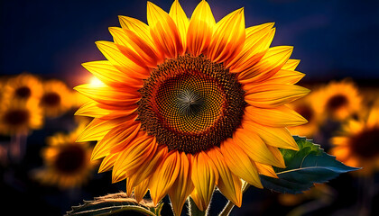 sunflower in the field