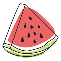 Watermelon color stroke 