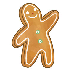 Gingerbread Christmas character