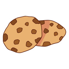 Mouthwatering chocolate chip cookies 