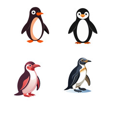 set of penguins