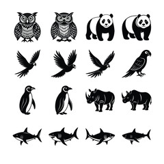 set of vector icons