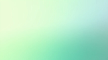 Abstract gradient background with soft pastel colors in shades of green, yellow and blue