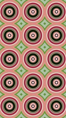 circle motif, circle pattern, symmetrical, circle lines, wall wallpaper, HD