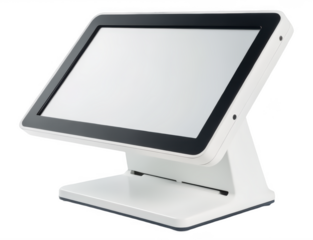 Customer display screen png point of sale display png retail checkout monitor png POS digital screen png customer facing screen png cashier counter display png transparent background image