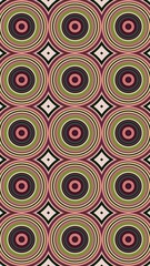 circle motif, circle pattern, symmetrical, circle lines, wall wallpaper, HD