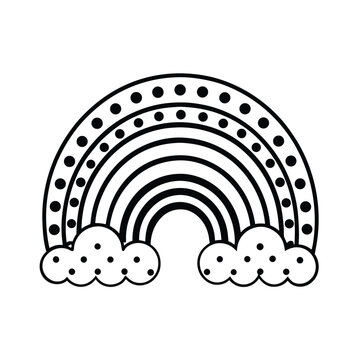 vector illustration of a cloud