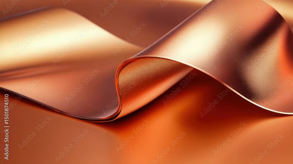 Poster a close-up shot of a shiny surface with reflections and details