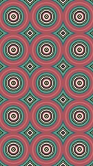 circle motif, circle pattern, symmetrical, circle lines, wall wallpaper, HD