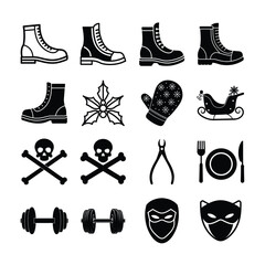 set of vector icons