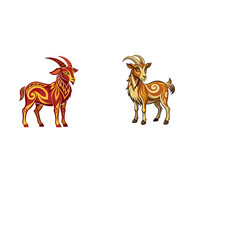 vector image of a chicken