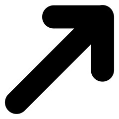 Round corner arrow 1