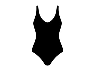 black and white swimsuit