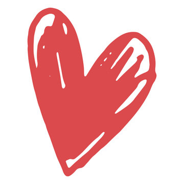 Valentine heart doodle