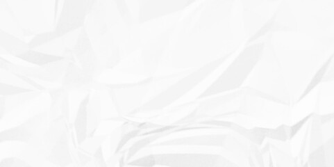 Crumpled paper Blank white crumpled and creased paper poster. wrinkle paper background Use for your any contents design.	

