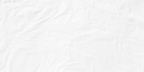 Crumpled paper Blank white crumpled and creased paper poster. wrinkle paper background Use for your any contents design.	
