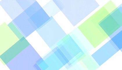 Abstract Pastel Green Blue Square Pattern Background