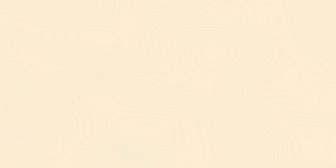 Abstract geometric vector illustration wavy black and white contour line topographic design.