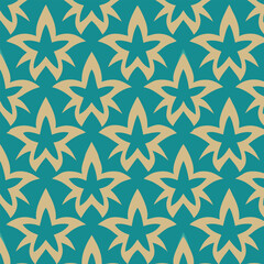 Floral vintage seamless vector pattern for decorative textile design