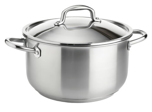 Heavy duty soup pot png large cooking pot png kitchen cookware png metal pot png white background png cooking utensil png transparent background image