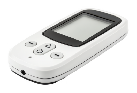 Hemoglobin meter png blood glucose meter png medical device png health monitor png white background png diagnostic tool png transparent background image