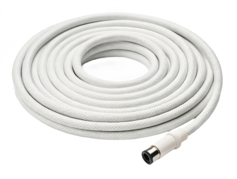 Garden hose png water hose png flexible hose png watering tool png white background png irrigation png transparent background image