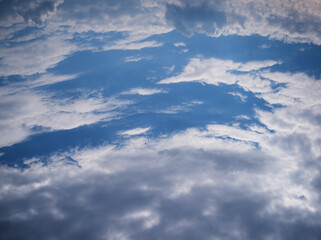 Fototapeta premium Dramatic high altitude cloudscape background