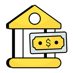 Banking Colored Outline Icons