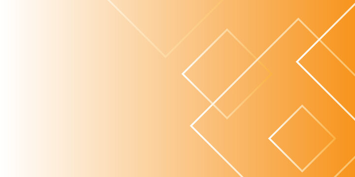 abstract yellow Fresh orange yellow geometry abstract background presentation vector illustration. ometric square pattern banner design. Fresh orange yellow geometry abstract background.