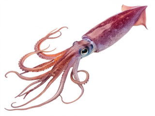 Humboldt squid png marine animal png ocean creature png sea life png white background png aquatic animal png transparent background image