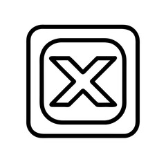 cross icon vector illustration