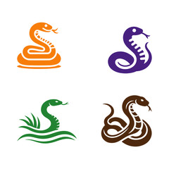 Obraz premium vector illustration of a snake