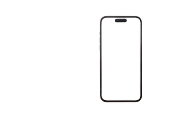 Smartphone isolated on white background