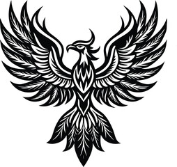 Fototapeta premium Fenix bird design 