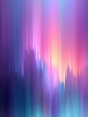 stunning piece of digital art characterized by its abstract and vibrant design. It features a vertical gradient composition with smooth, flowing textures and glowing colors
