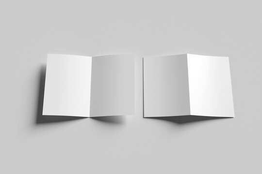 A4 bifold brochure mockup