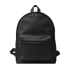 black bag isolated on white